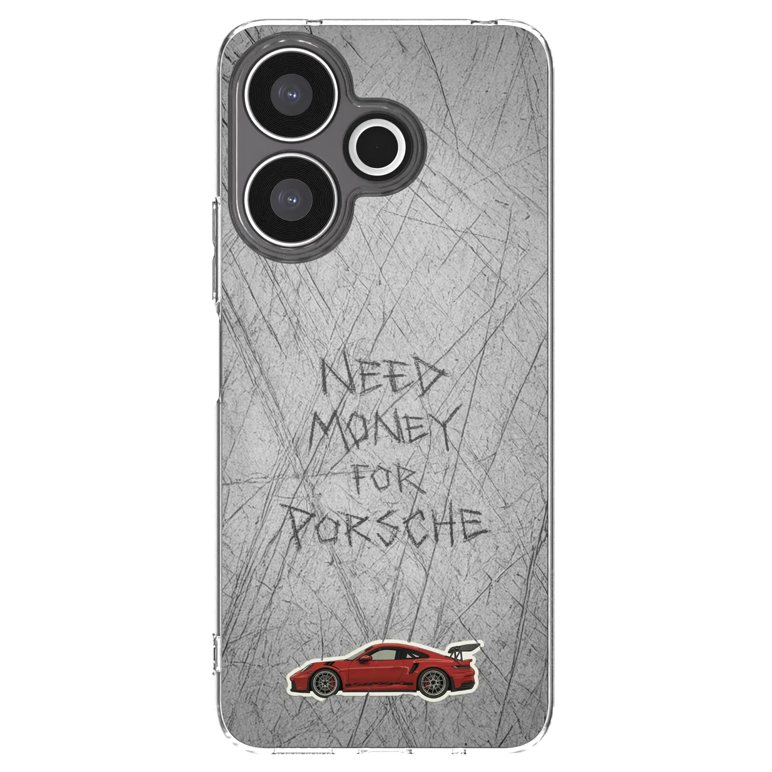 Picasee silikonski prozorni ovitek za Xiaomi Redmi 13 4G - Garage Scratch