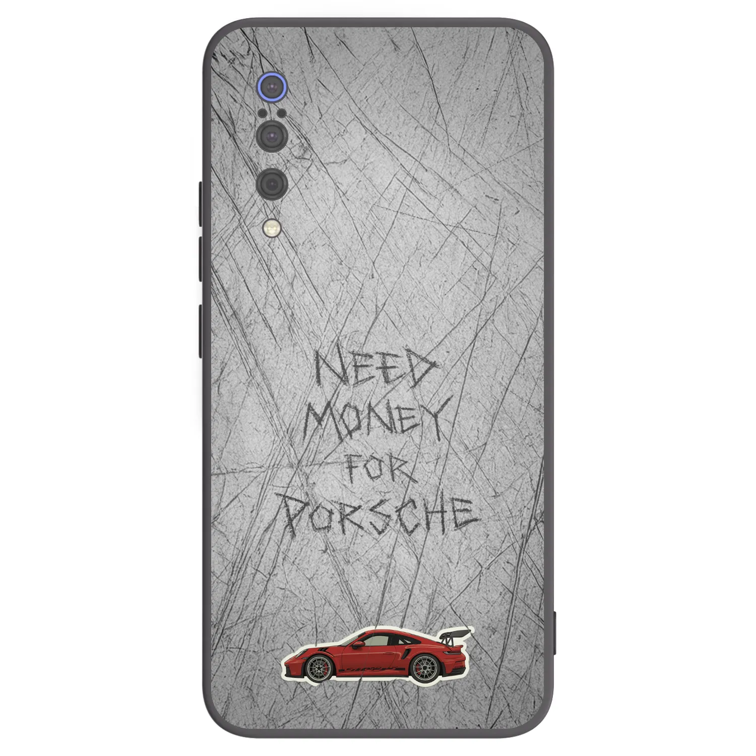 Picasee silikonski črni ovitek za Xiaomi Mi 9 - Garage Scratch