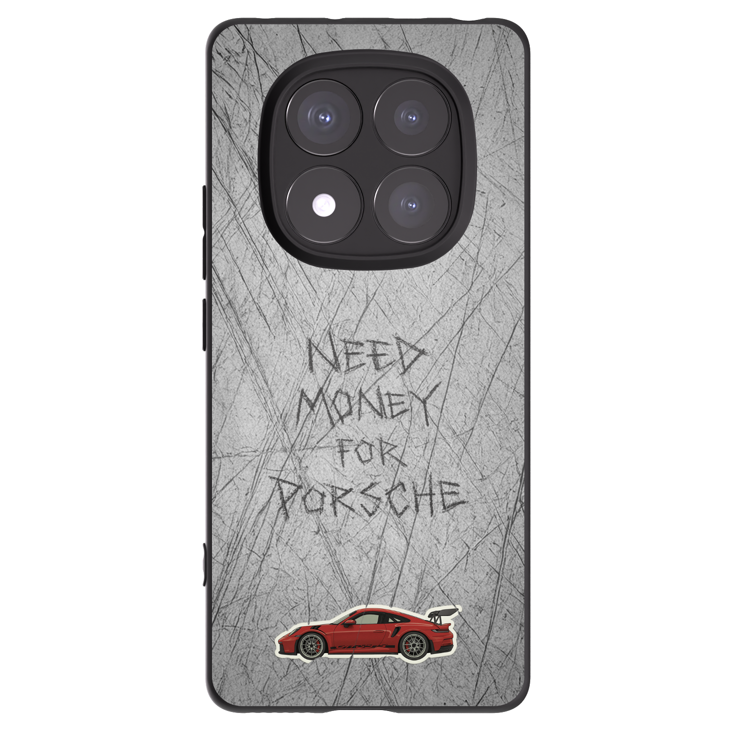 Picasee silikonski črni ovitek za Xiaomi Redmi Note 14 Pro 5G - Garage Scratch