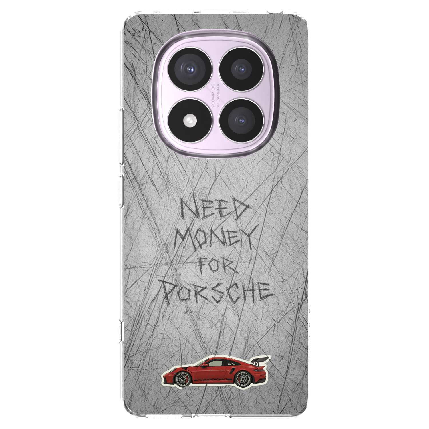 Picasee silikonski prozorni ovitek za Xiaomi Redmi Note 14 Pro 5G - Garage Scratch
