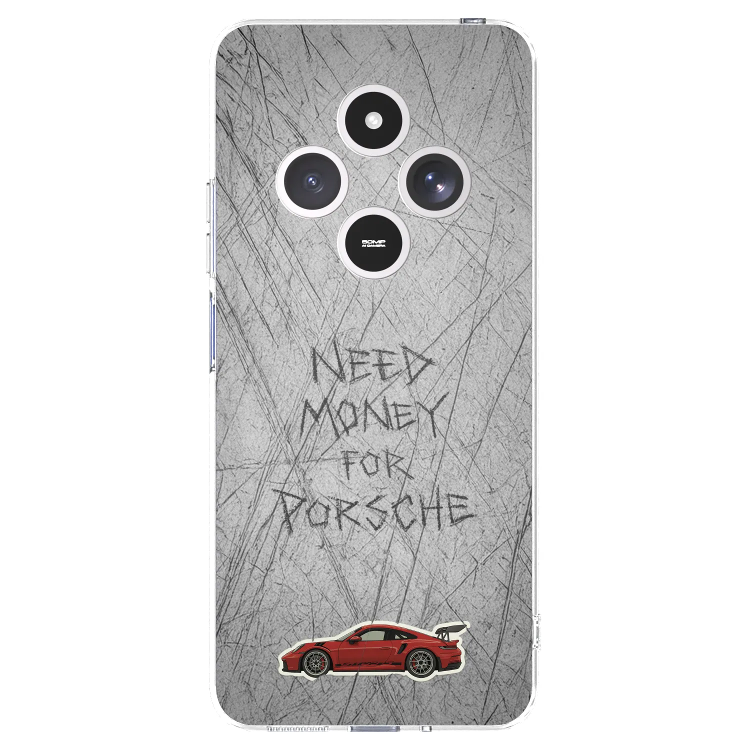 Picasee silikonski prozorni ovitek za Xiaomi Redmi 14C - Garage Scratch