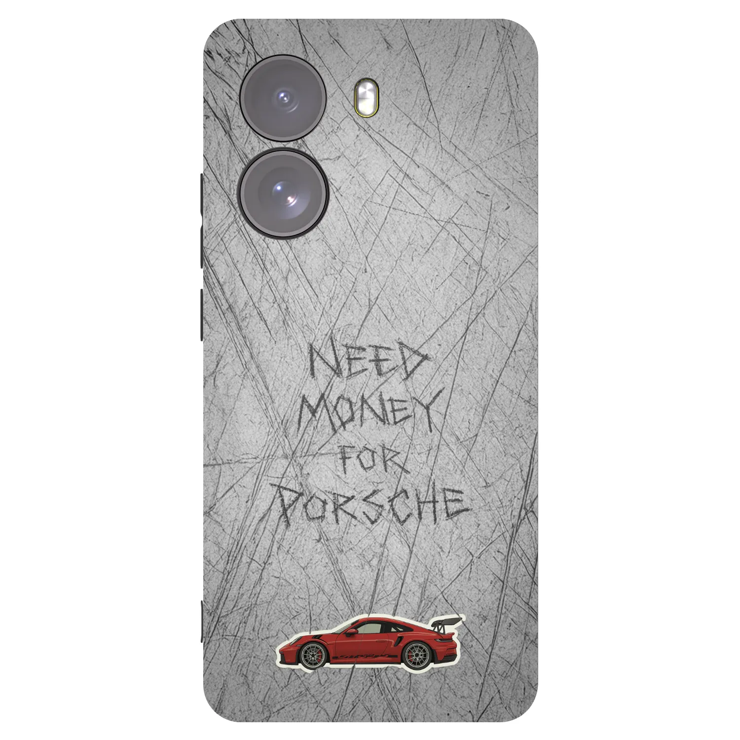 Picasee silikonski črni ovitek za Xiaomi Poco X7 - Garage Scratch