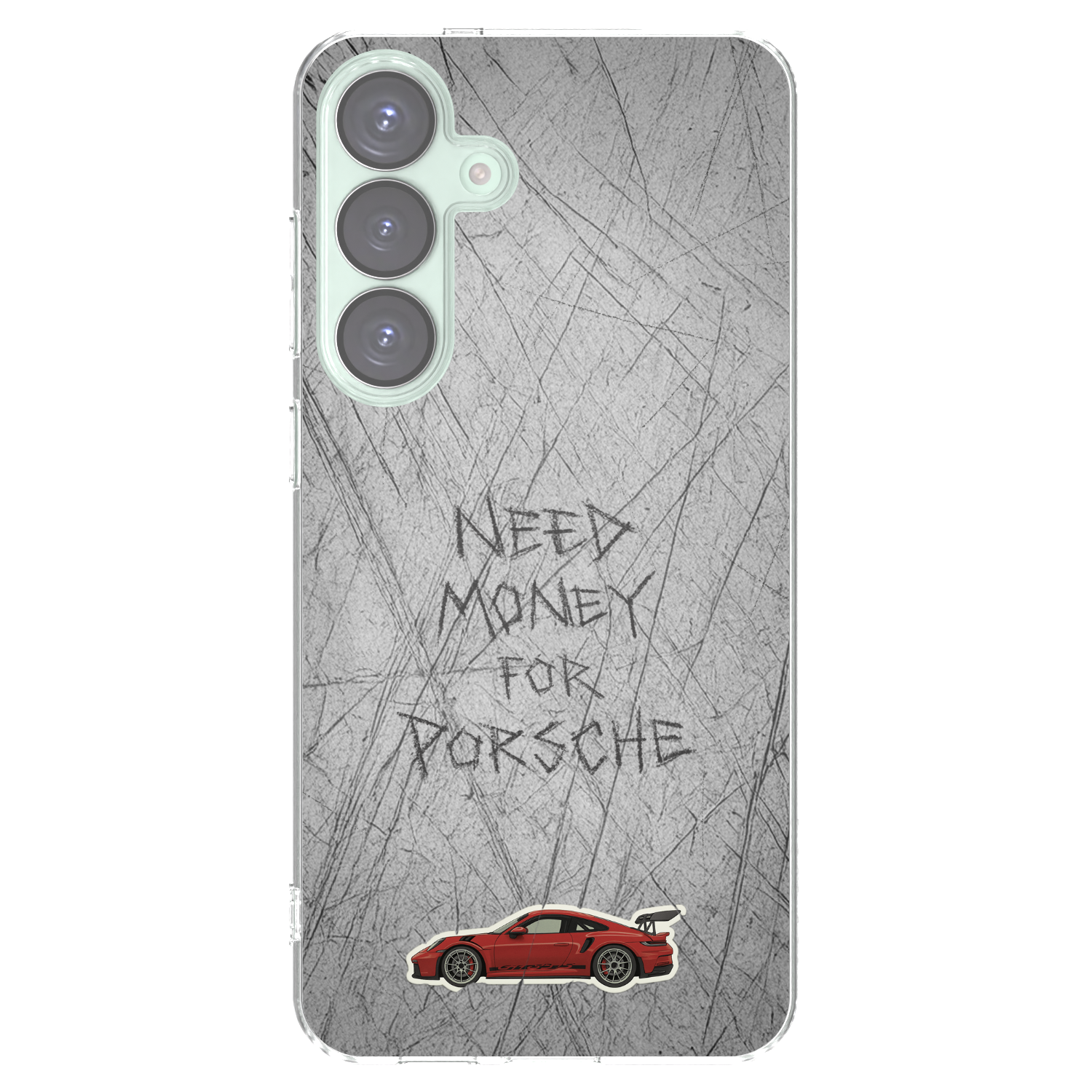 Picasee silikonski prozorni ovitek za Samsung Galaxy S25+ 5G - Garage Scratch