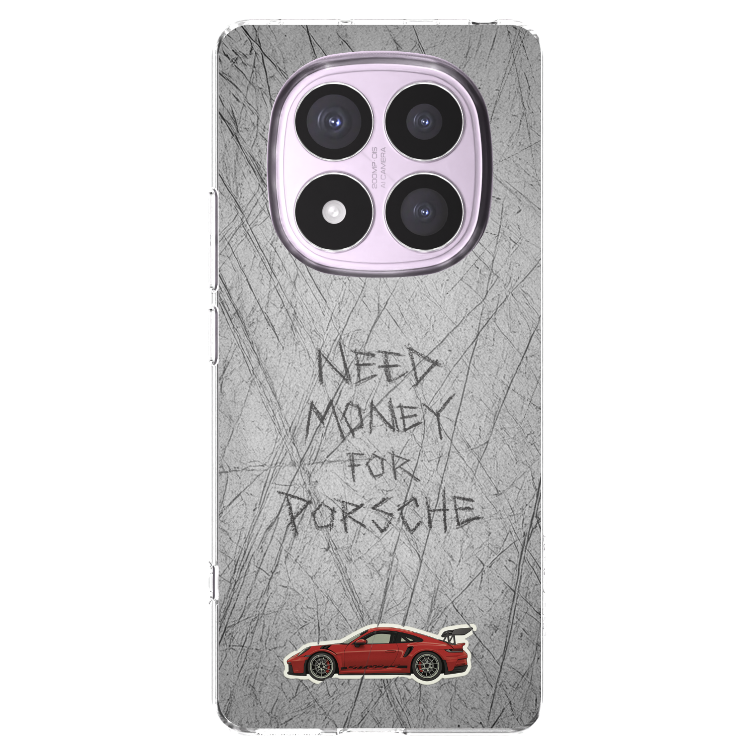 Picasee silikonski prozorni ovitek za Xiaomi Redmi Note 14 Pro 4G - Garage Scratch