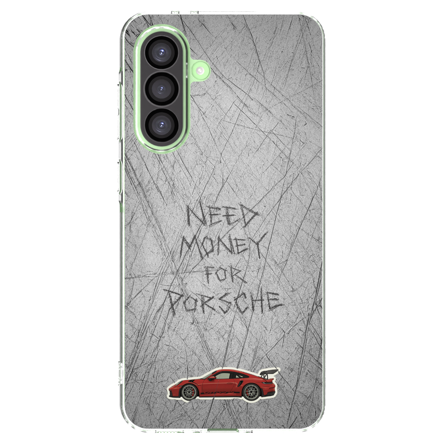 Picasee silikonski prozorni ovitek za Samsung Galaxy A26 5G A266B - Garage Scratch