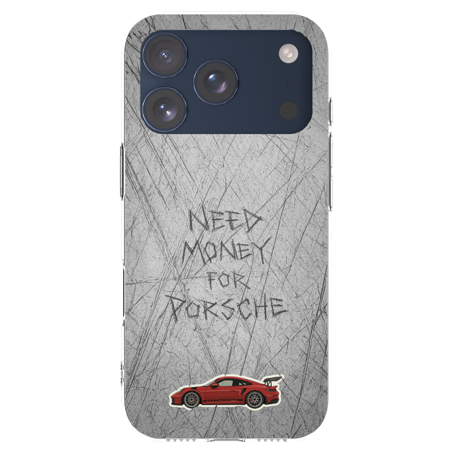 Picasee silikonski prozorni ovitek za Apple iPhone 17 Pro - Garage Scratch