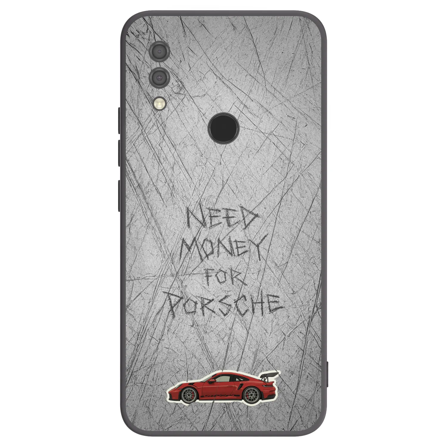 Picasee silikonski črni ovitek za Xiaomi Redmi 7 - Garage Scratch
