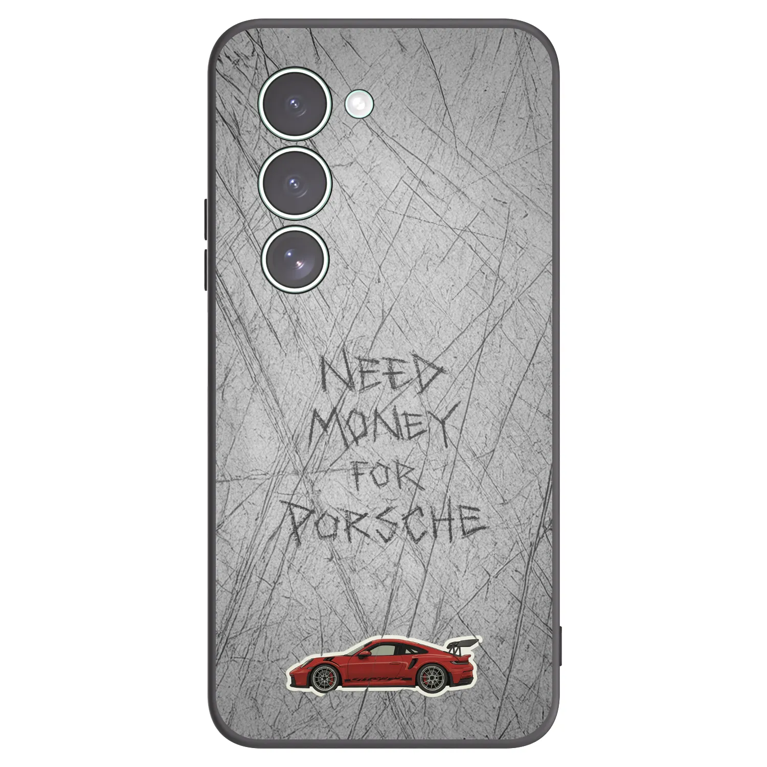 Picasee silikonski črni ovitek za Xiaomi Redmi 15 5G - Garage Scratch