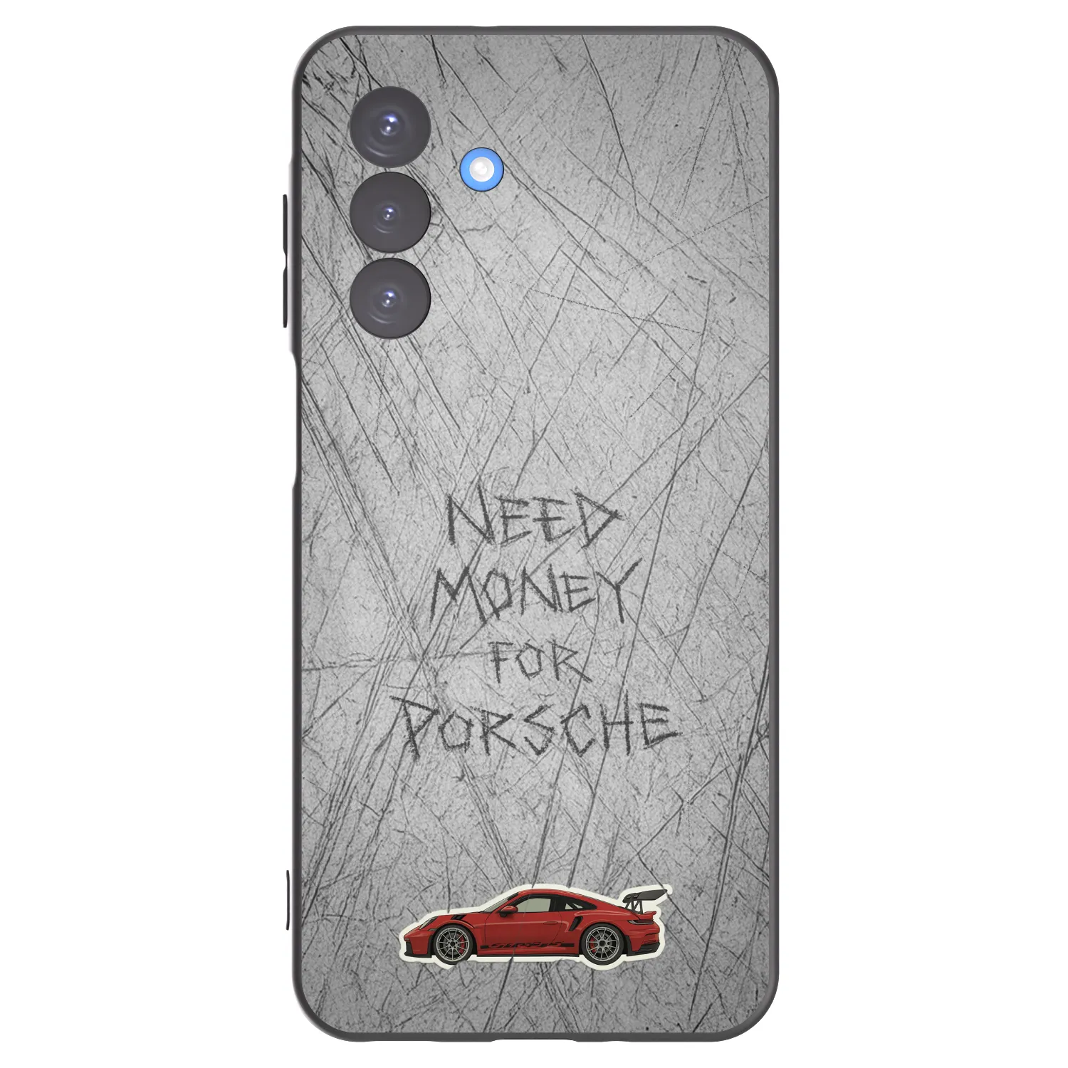 Picasee silikonski črni ovitek za Samsung Galaxy A17 5G - Garage Scratch