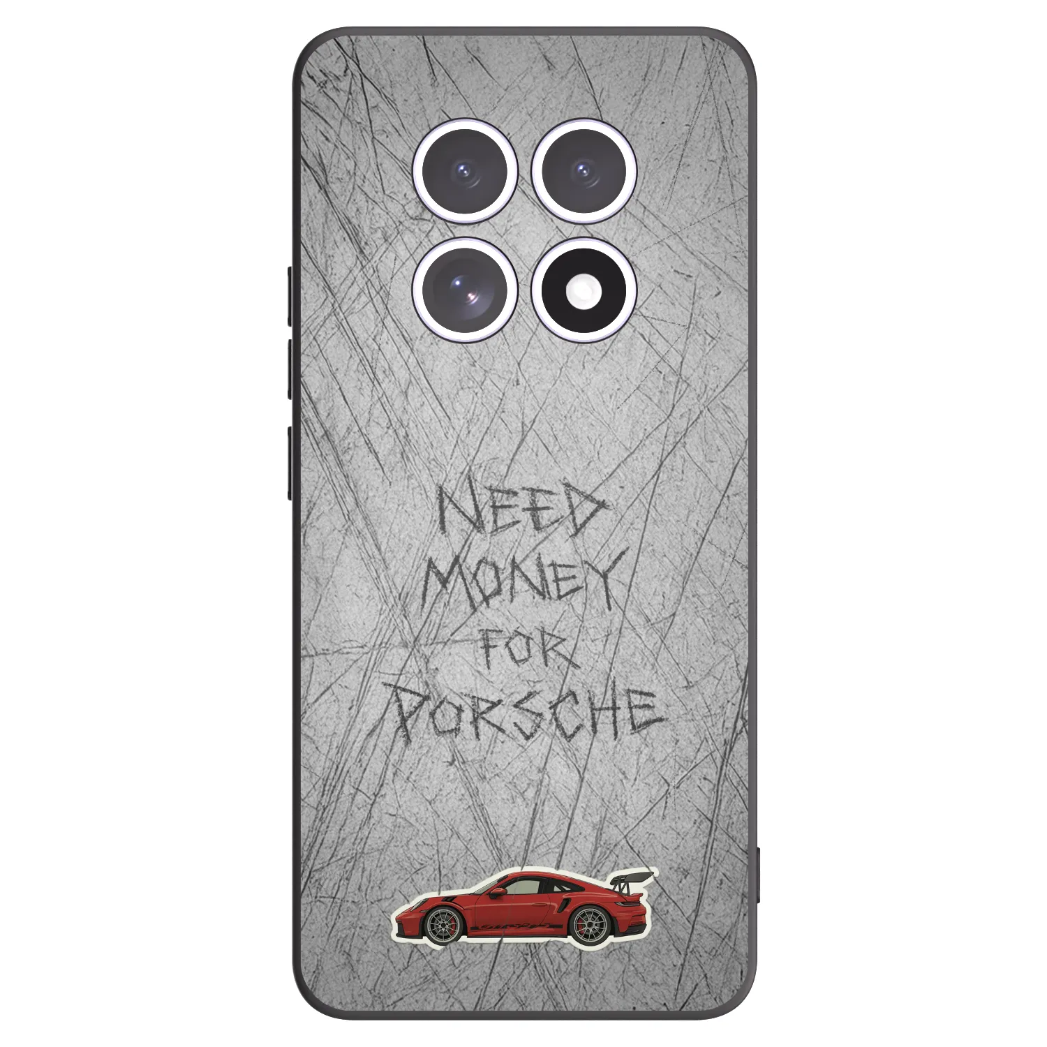 Picasee silikonski črni ovitek za Xiaomi Redmi Note 15 - Garage Scratch