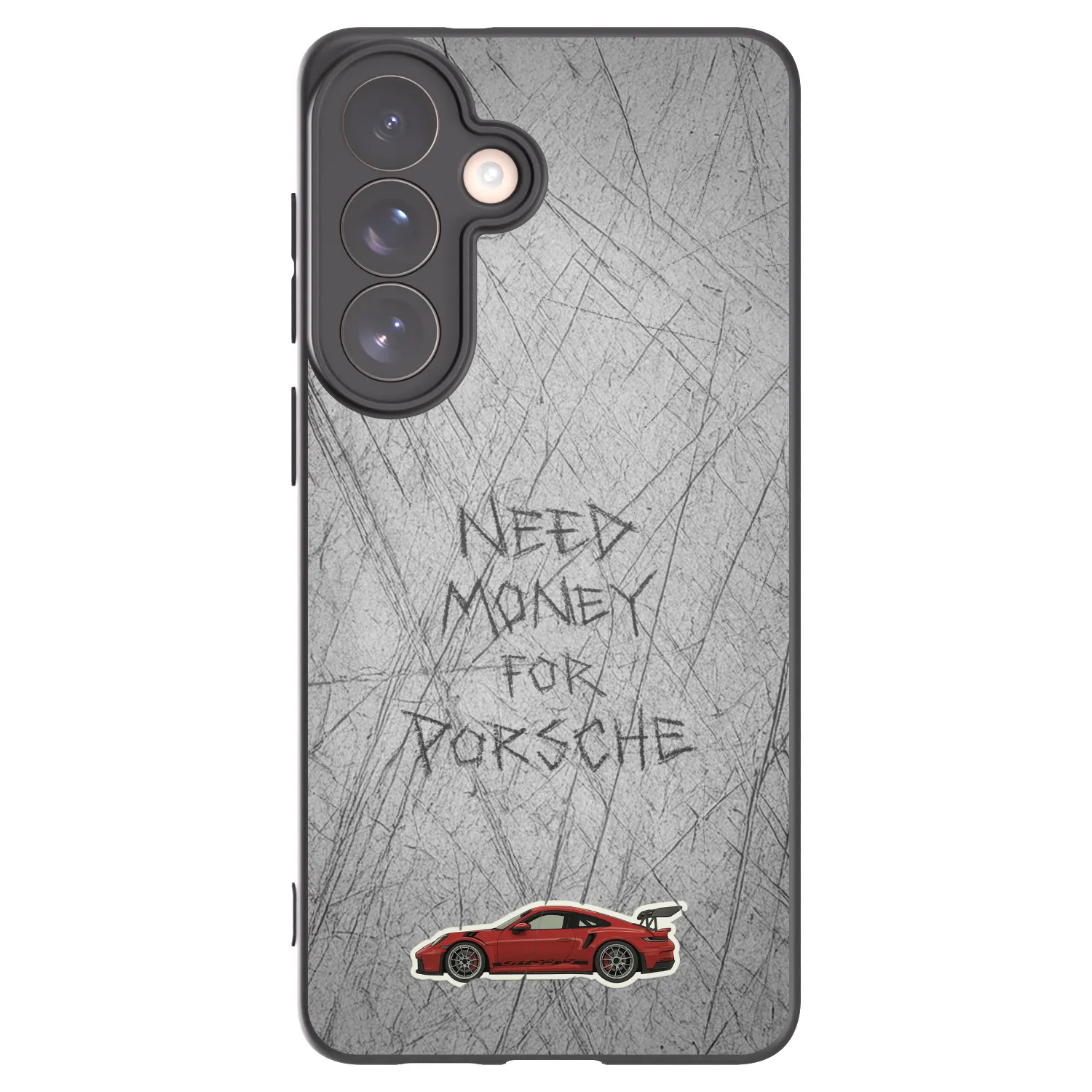 Picasee silikonski črni ovitek za Samsung Galaxy S26+ - Garage Scratch