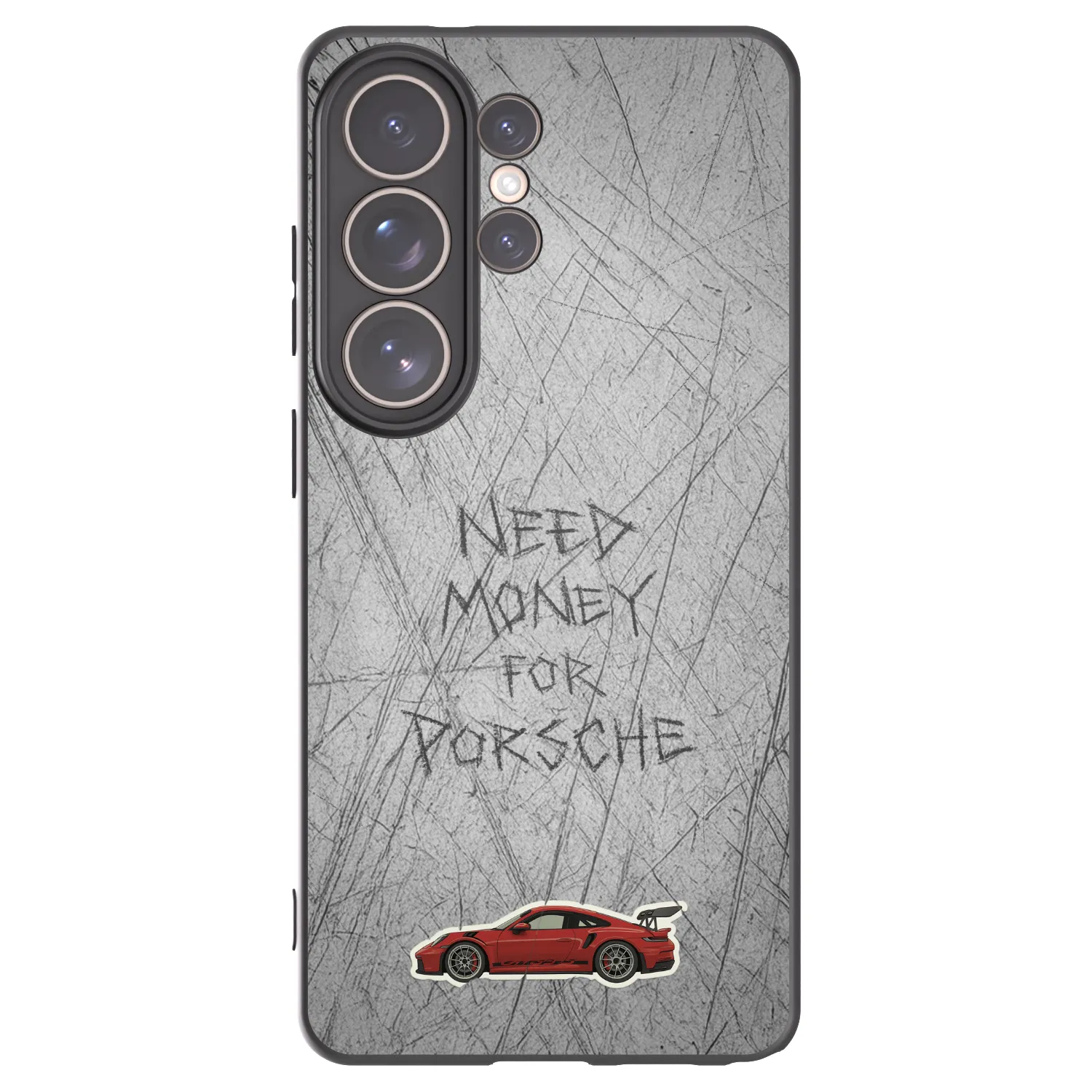 Picasee silikonski črni ovitek za Samsung Galaxy S26 Ultra - Garage Scratch