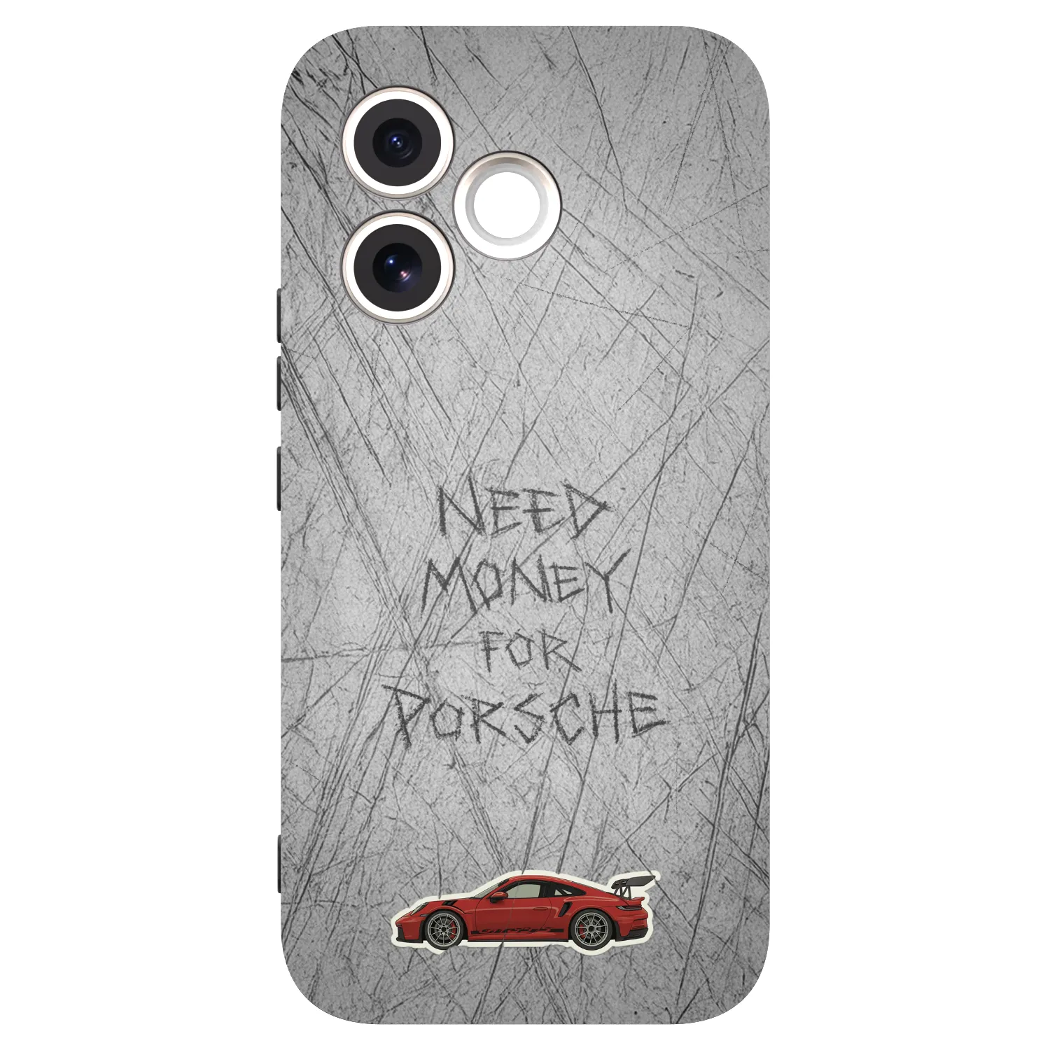 Picasee silikonski črni ovitek za Honor 600 Lite - Garage Scratch
