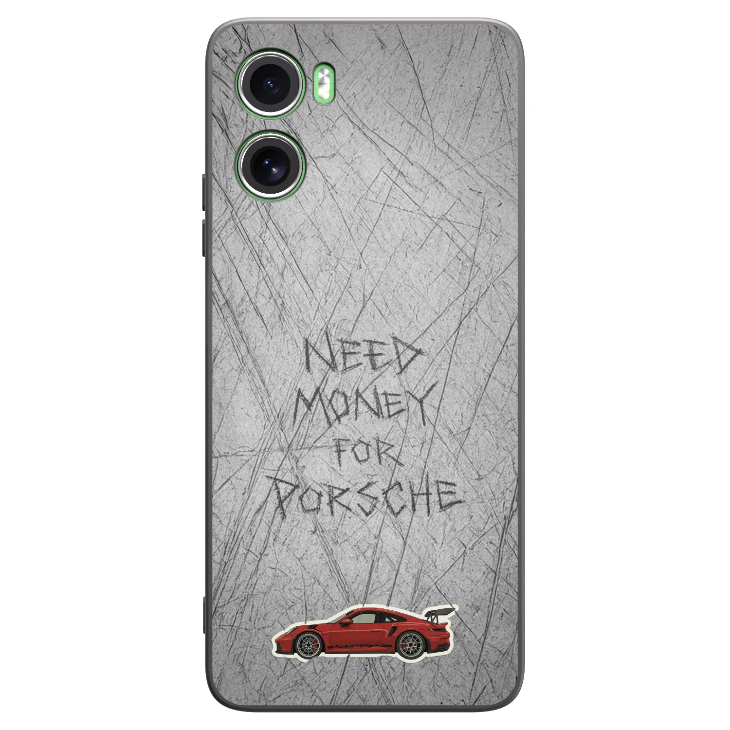 Picasee silikonski črni ovitek za Motorola Moto G06 - Garage Scratch