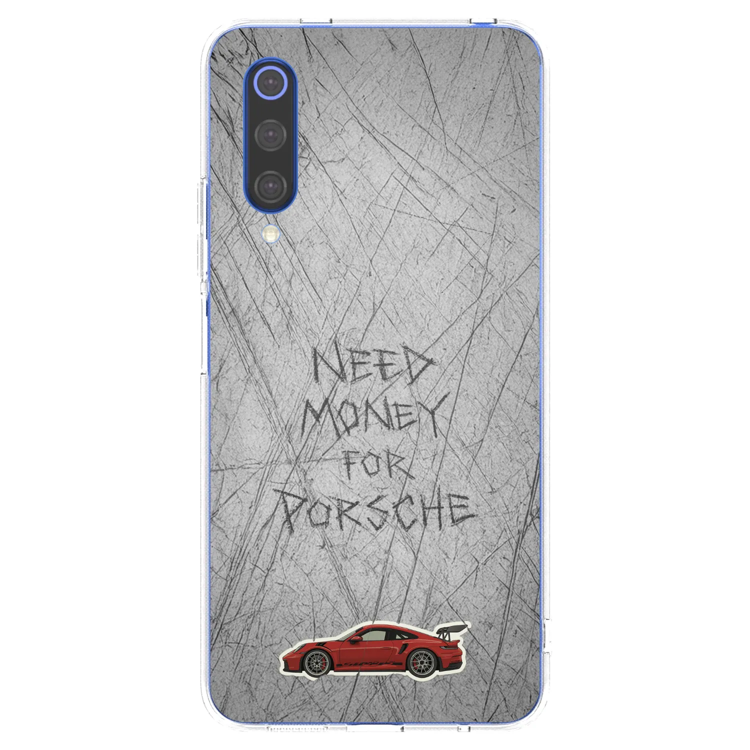Picasee silikonski prozorni ovitek za Xiaomi Mi 9 SE - Garage Scratch