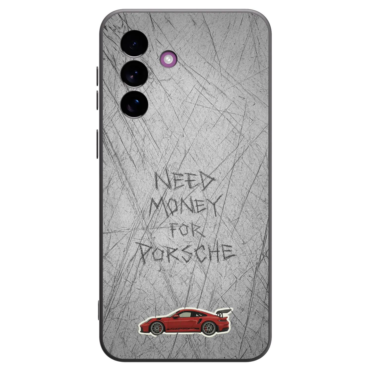 Picasee silikonski črni ovitek za Samsung Galaxy A37 - Garage Scratch