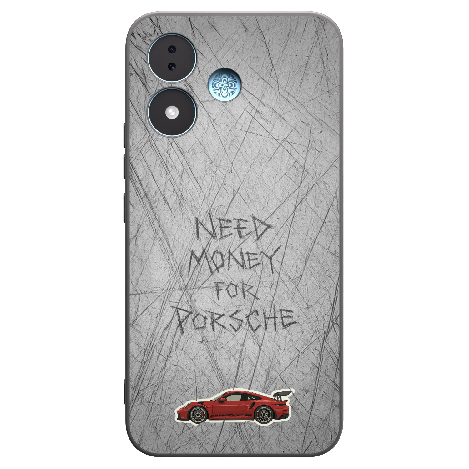 Picasee silikonski črni ovitek za Xiaomi Redmi Note 17 5G - Garage Scratch