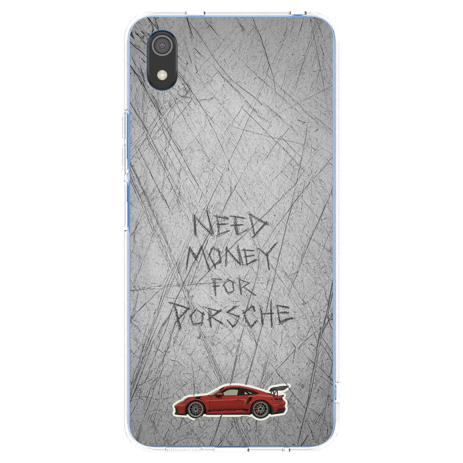 Picasee silikonski prozorni ovitek za Xiaomi Redmi 7A - Garage Scratch
