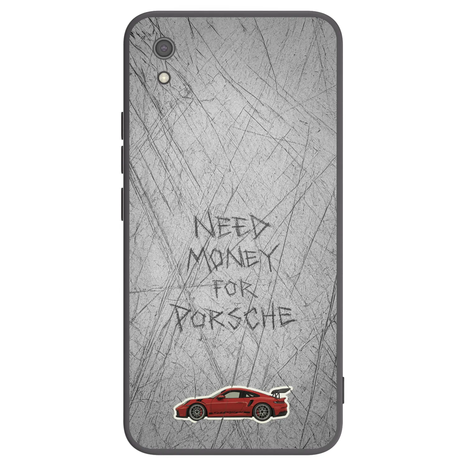 Picasee silikonski črni ovitek za Xiaomi Redmi 7A - Garage Scratch