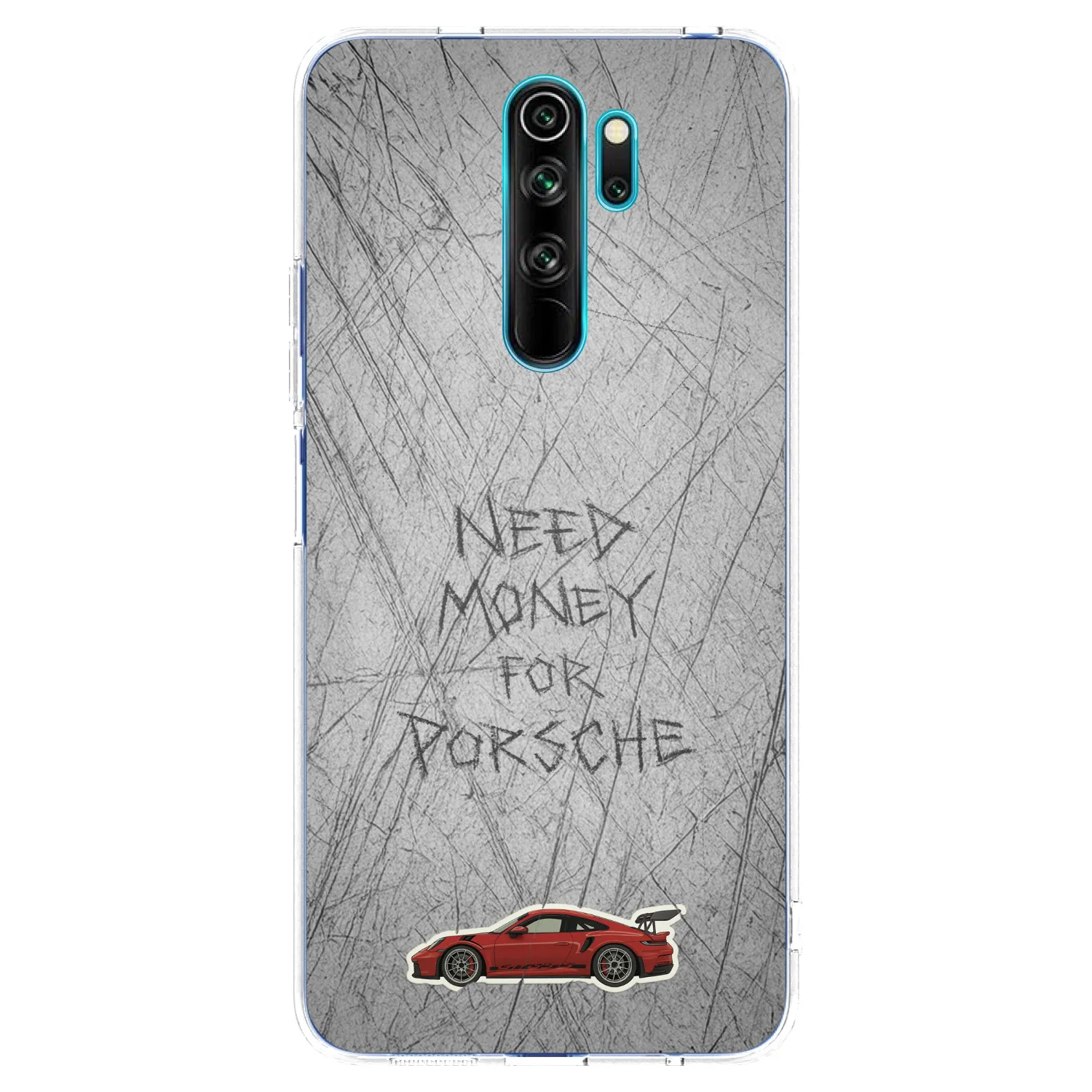 Picasee silikonski prozorni ovitek za Xiaomi Redmi Note 8 Pro - Garage Scratch