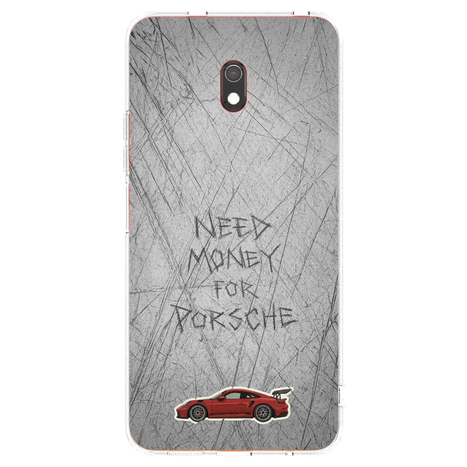 Picasee silikonski prozorni ovitek za Xiaomi Redmi 8A - Garage Scratch