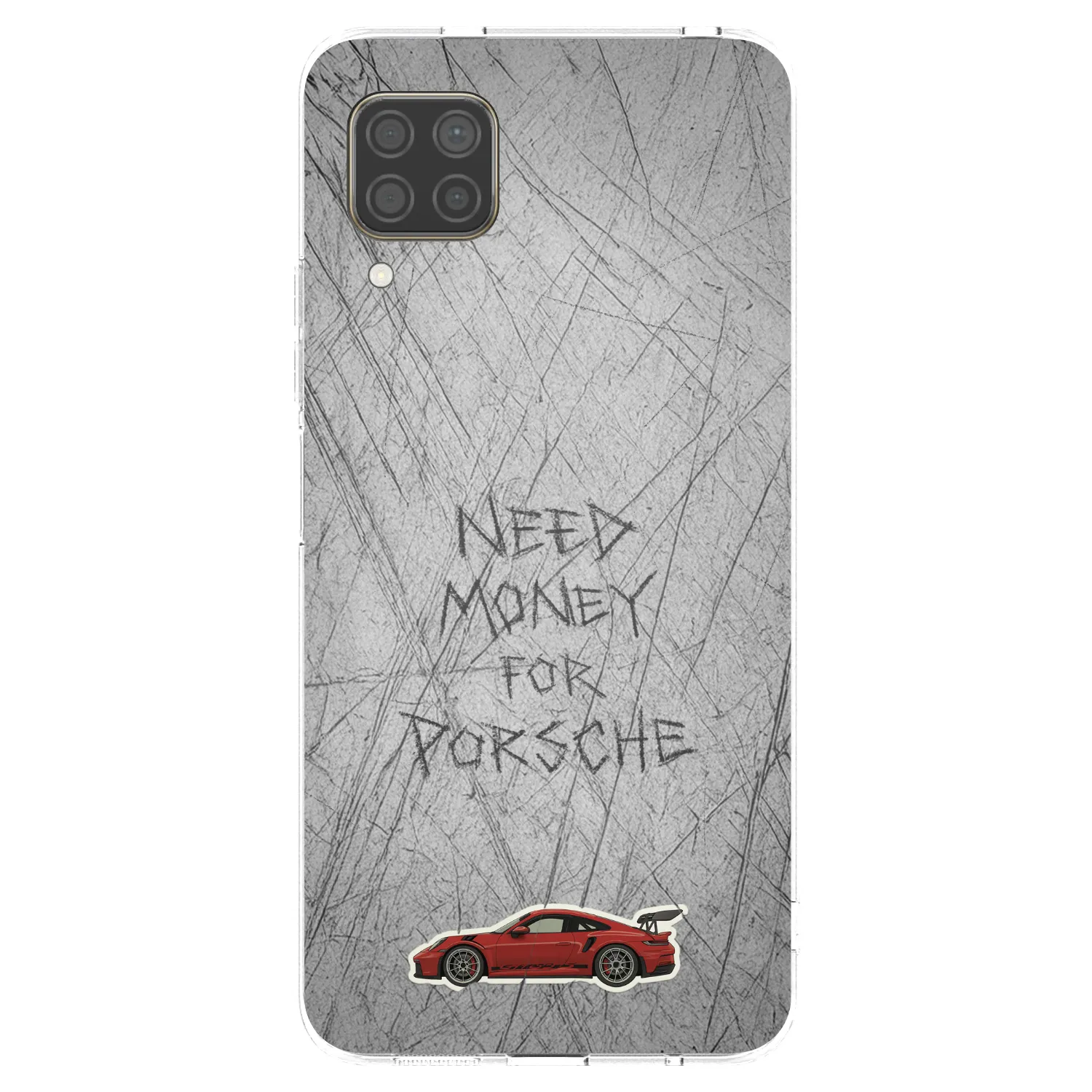 Picasee silikonski prozorni ovitek za Huawei P40 Lite - Garage Scratch