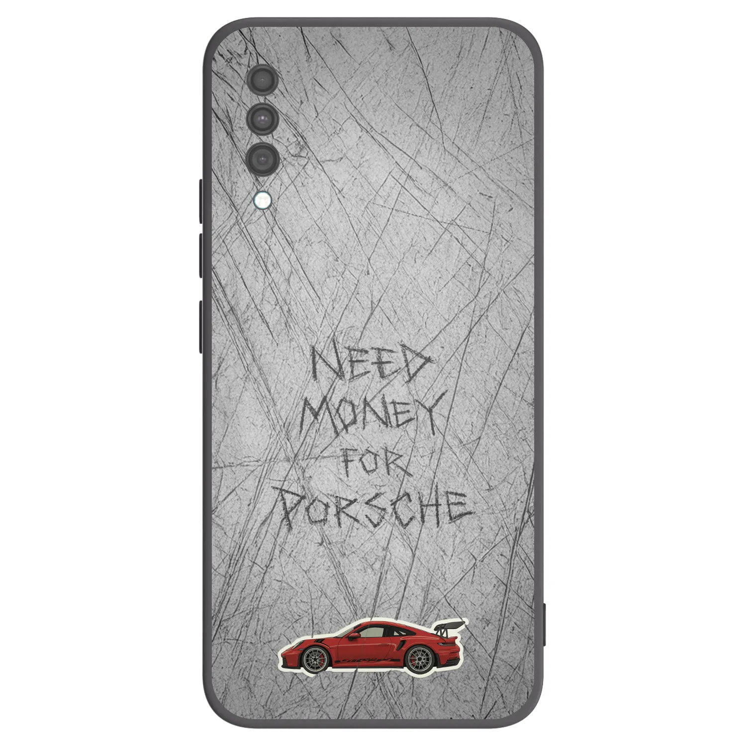 Picasee silikonski črni ovitek za Samsung Galaxy A30s A307F - Garage Scratch