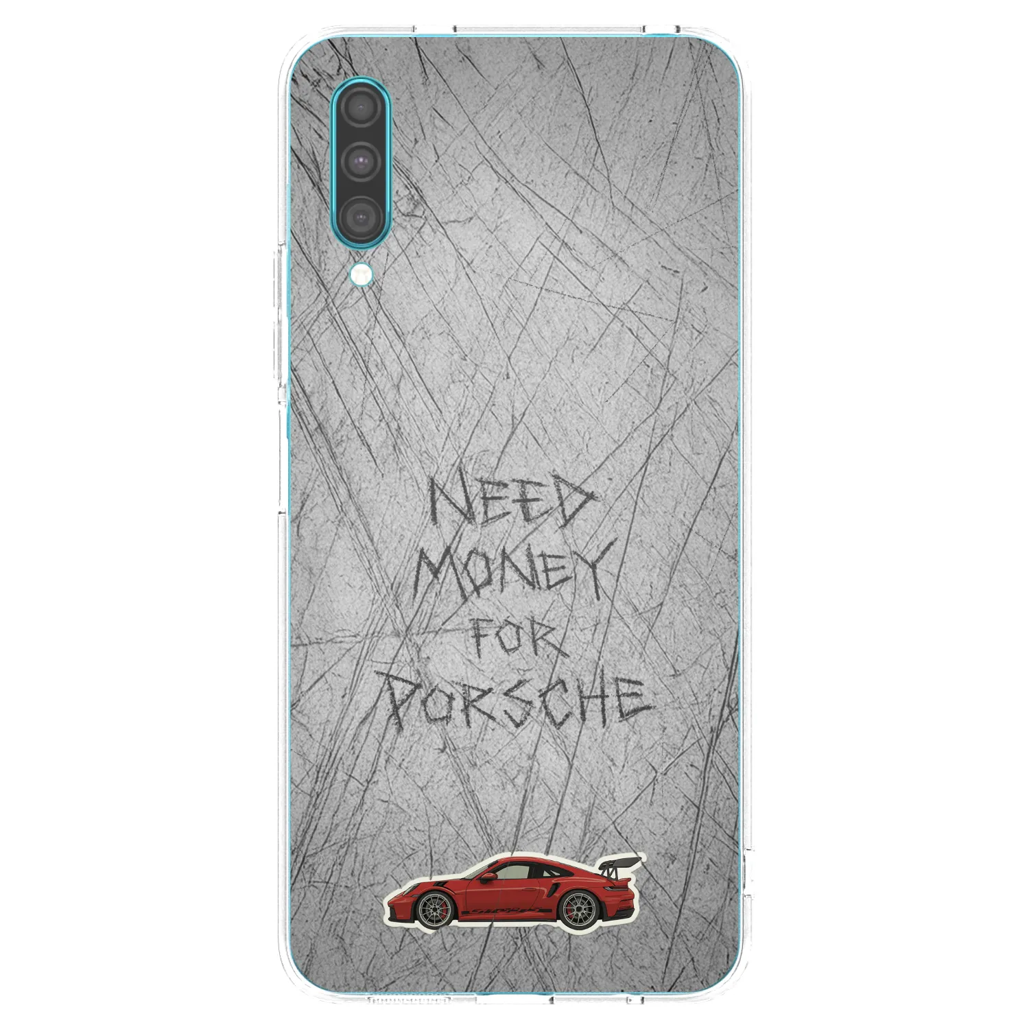 Picasee silikonski prozorni ovitek za Samsung Galaxy A30s A307F - Garage Scratch