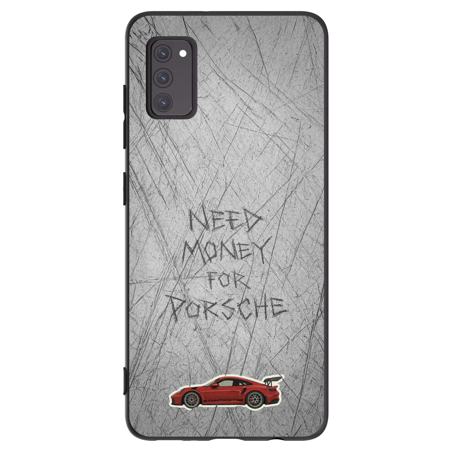 Picasee silikonski črni ovitek za Samsung Galaxy A41 A415F - Garage Scratch