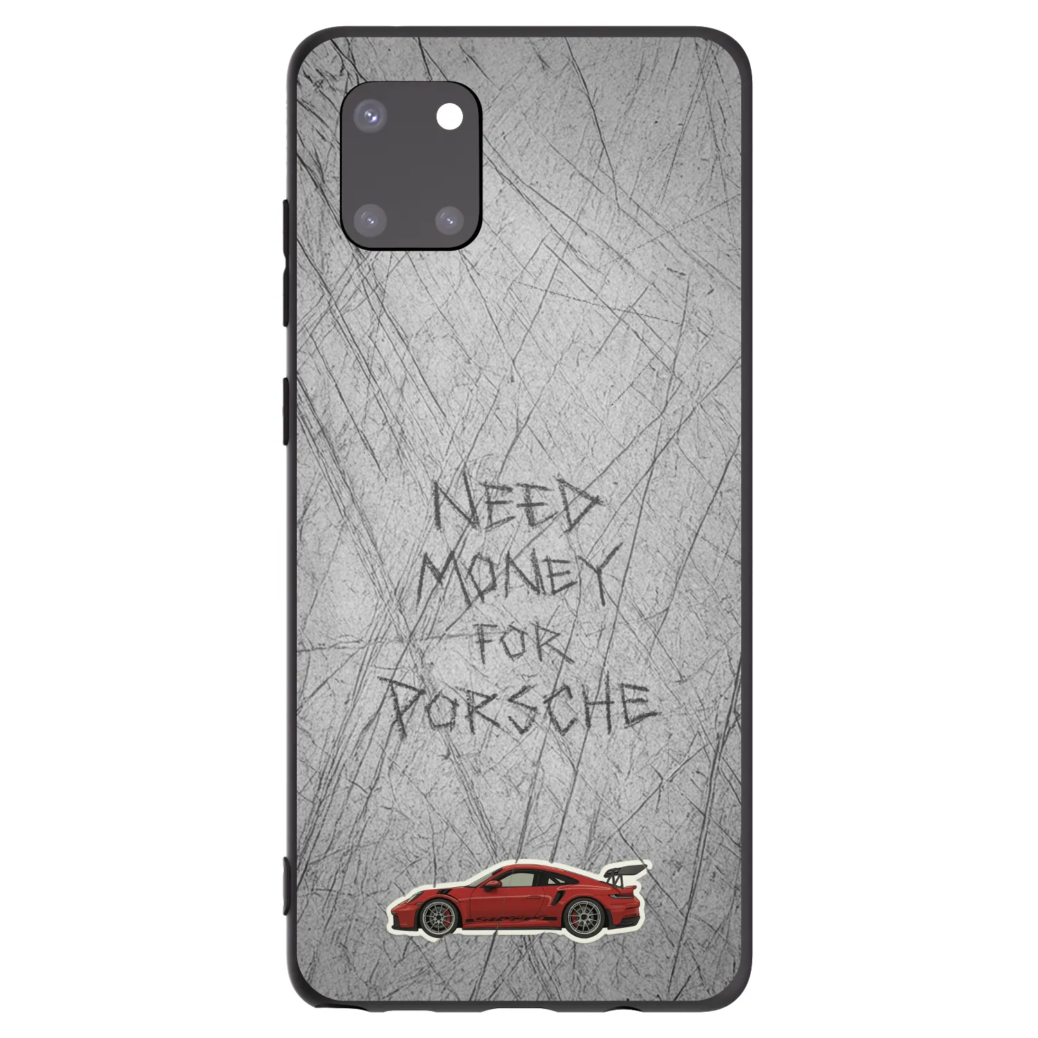 Picasee silikonski črni ovitek za Samsung Galaxy Note 10 Lite N770F - Garage Scratch