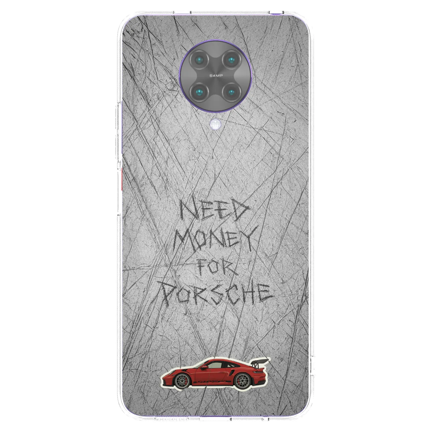 Picasee silikonski prozorni ovitek za Xiaomi Poco F2 Pro - Garage Scratch