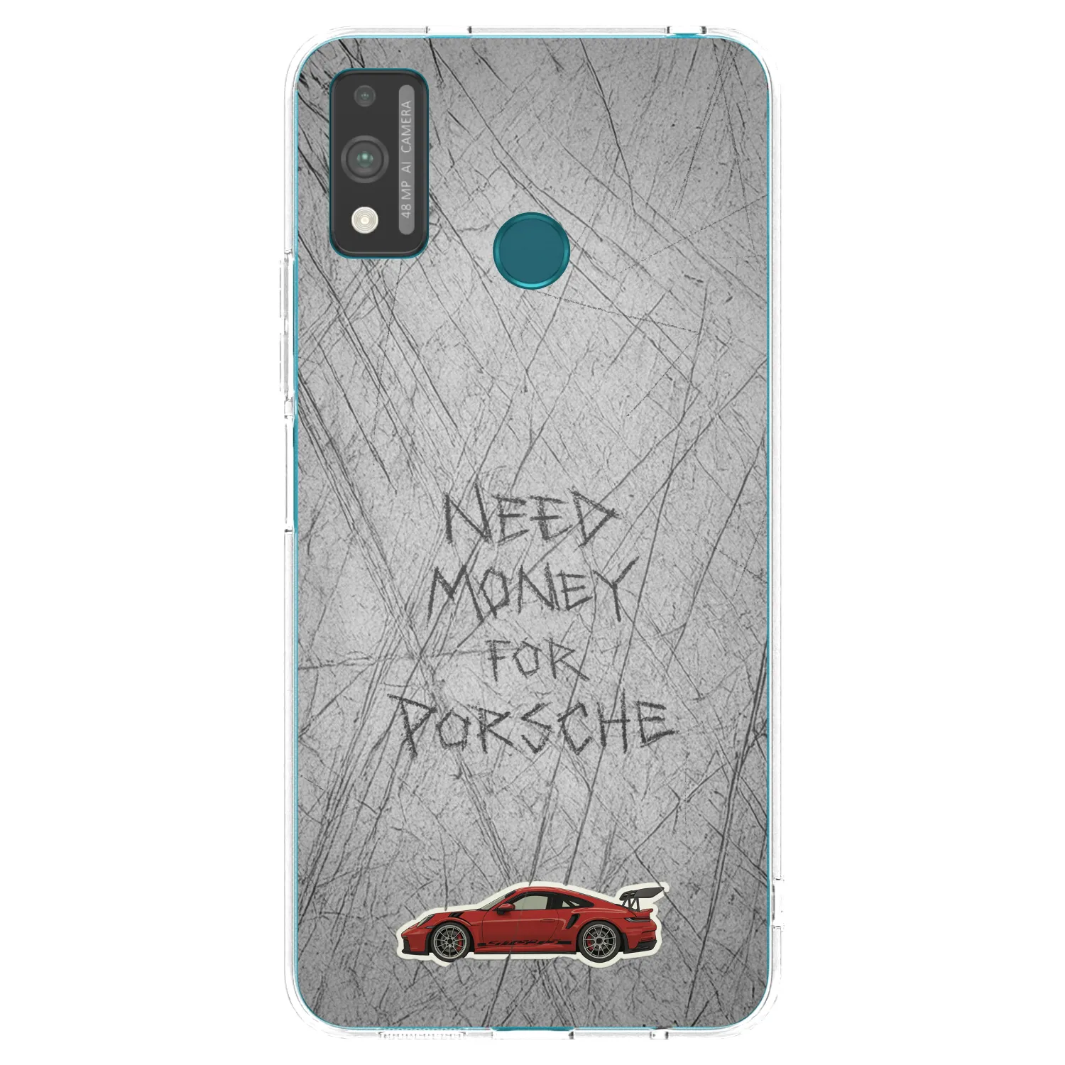 Picasee silikonski prozorni ovitek za Honor 9X Lite - Garage Scratch