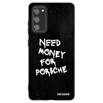 Picasee silikonski črni ovitek za Samsung Galaxy S20 FE - Black Dollar