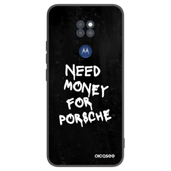Ovitek za Motorola Moto G9 Play - Black Dollar