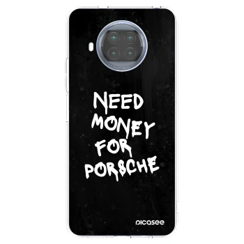 Picasee silikonski prozorni ovitek za Xiaomi Mi 10T Lite - Black Dollar