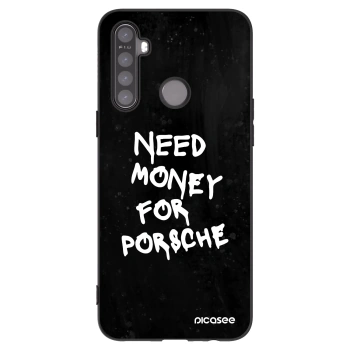 Picasee silikonski črni ovitek za Realme 6i - Black Dollar