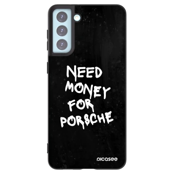 Picasee silikonski črni ovitek za Samsung Galaxy S21+ 5G G996F - Black Dollar