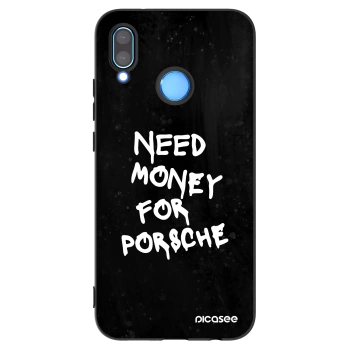 Picasee silikonski črni ovitek za Huawei P20 Lite - Black Dollar