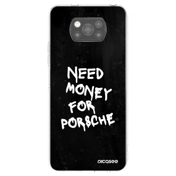 Picasee silikonski črni ovitek za Xiaomi Poco X3 Pro - Black Dollar