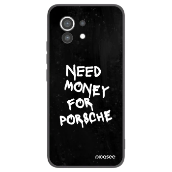 Picasee silikonski črni ovitek za Xiaomi Mi 11 - Black Dollar