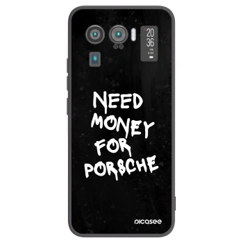 Picasee silikonski črni ovitek za Xiaomi Mi 11 Ultra - Black Dollar
