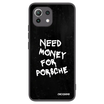 Picasee silikonski črni ovitek za Xiaomi 11 Lite 5G NE - Black Dollar