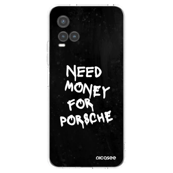 Picasee silikonski prozorni ovitek za Vivo Y33s - Black Dollar