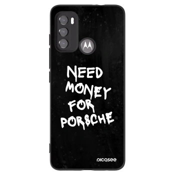 Picasee silikonski črni ovitek za Motorola Moto G60 - Black Dollar