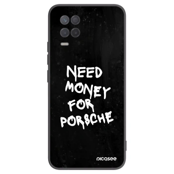 Picasee silikonski črni ovitek za Realme 8 5G - Black Dollar
