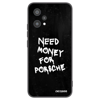 Picasee silikonski črni ovitek za Realme 9 Pro 5G - Black Dollar
