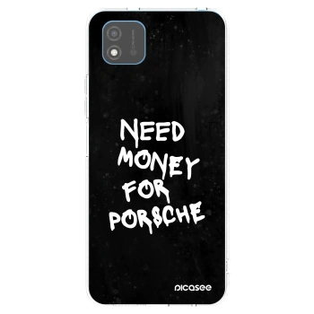 Picasee silikonski prozorni ovitek za Realme C11 (2021) - Black Dollar