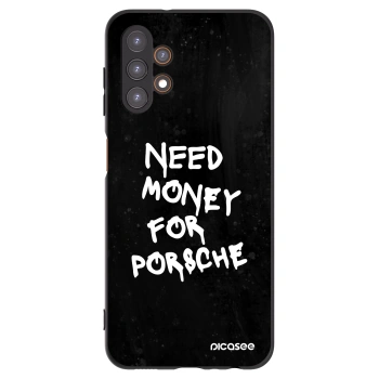 Picasee silikonski črni ovitek za Samsung Galaxy A13 4G A135 - Black Dollar