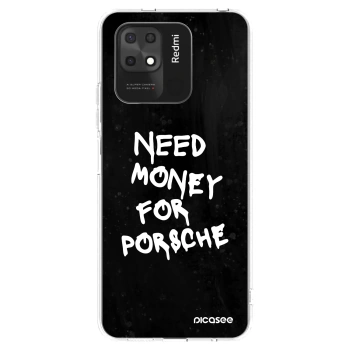 Picasee silikonski prozorni ovitek za Xiaomi Redmi 10C - Black Dollar