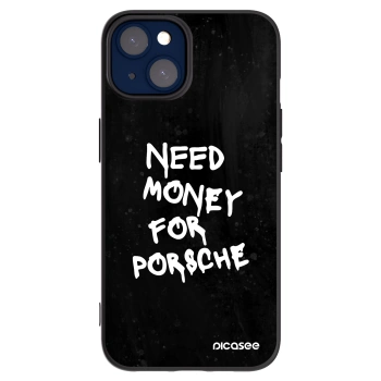 Picasee silikonski črni ovitek za Apple iPhone 14 - Black Dollar